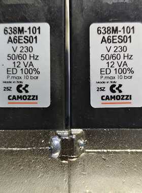 议价--CAMOZZI 638M-101 A6ES01 气动电磁阀