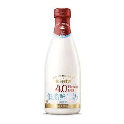 每日鲜语4.0低脂鲜奶720ml*5瓶