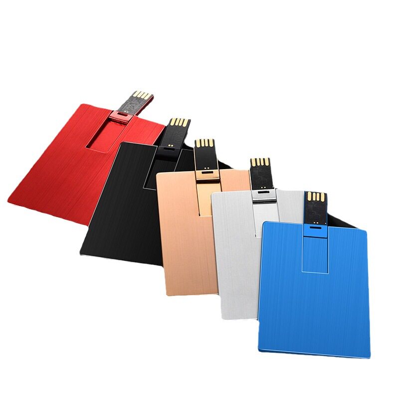 金属u盘定制u盘批发usb2.016g优盘刻字礼品卡片优盘32g定做logo