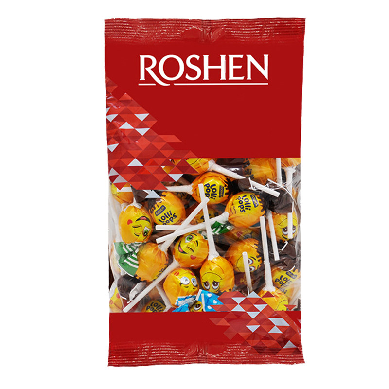 进口ROSHEN如胜棒棒糖500g儿童