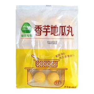 三全香芋地瓜丸400g*5包 油炸小吃半成品速冻点心餐饮商用小丸子