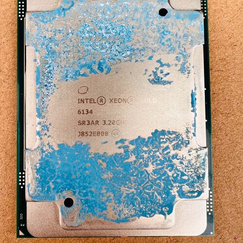 【询价】Intel Xeon Gold 6134 CPU 新正式适用