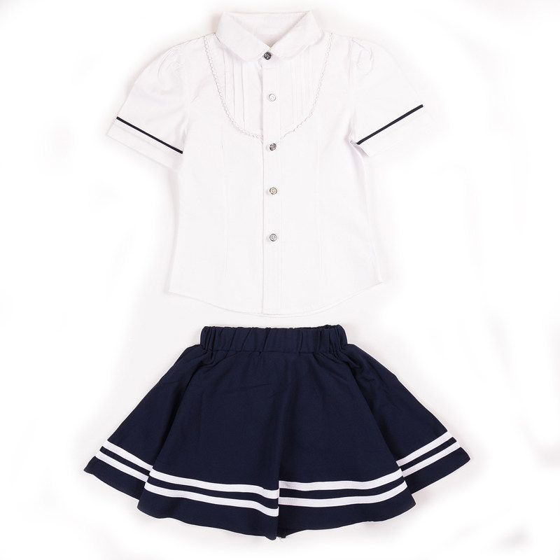 幼儿园园服夏季套装英伦学院风韩国小学生校服班服儿童毕业照服装
