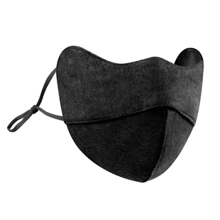 100%桑蚕丝羊毛口罩女冬季保暖3d立体高颜值防晒百搭防风御寒面罩