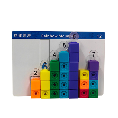 用于数字积木动画套装贴纸数字牌