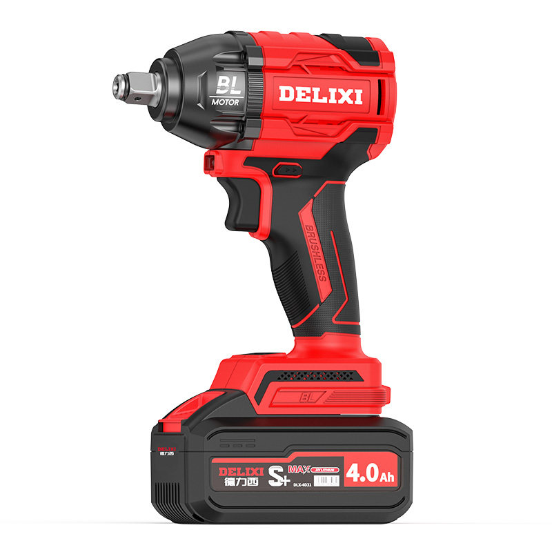 德力西无刷电动扳手大扭力锂电风炮架子工冲击充电扳手强力电板手