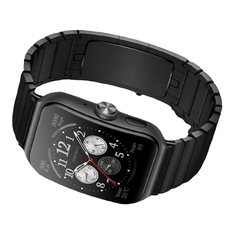 适用oppowatch4pro表带智能手表oppowatch3pro表带金属透气金属米兰精钢配件男女替换表带oppowatch2/1代腕带