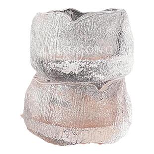 日式冰川琉璃茶杯玻璃杯品茗杯功夫茶具复古冷萃咖啡杯壶容器套装