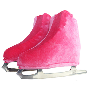 花样滑冰鞋套护鞋绒套防蹭脏轮滑鞋面套滑冰鞋保护鞋套防刮加厚套