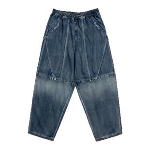 【周杰伦同款】PHANTACI 25春夏季PHORTY WASHED PANTS水洗牛仔裤