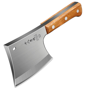 十八子作斧头砍骨刀屠夫专用重型商用牛骨斩骨头专用刀加厚剁骨刀