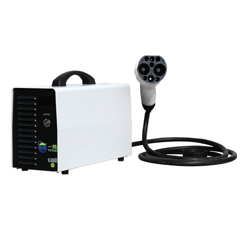 九孔直流充电桩便携家用移动快充桩7KW适用红旗EQM5蔚来启辰V远程