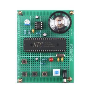 基于51单片机音乐盒套件开发板DIY电子设计八音盒播放器实验散件