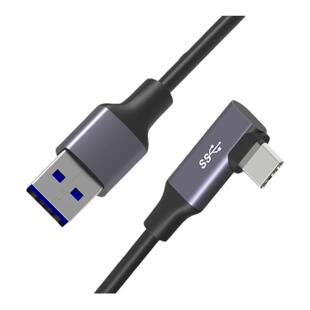 Coaxial VR串流线适用oculus quest2link线piconeo3连接弯头typec数据线充电usb3.0配件VR头盔眼镜相机联机线