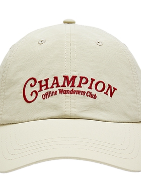 Champion冠军多巴胺宽檐鸭舌帽