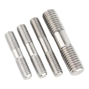 304不锈钢双头螺丝螺杆丝杆两头牙螺栓加长螺柱M6M8M10M12M14M16