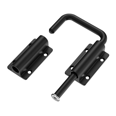 多角度插销门扣免打孔可调节挂锁