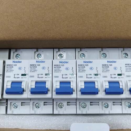 在线议价Nader良信NDB1C-125塑壳断路器 1P 125A