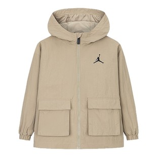 Jordan童装男童夹克2025新款防风春装儿童风衣外套潮JD2512095GS