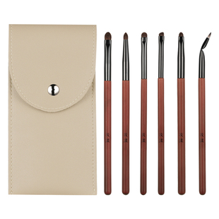 花漾仲夏眼部刷组合眼影刷套装细节刷折角眼线刷小马毛动物毛眼睑