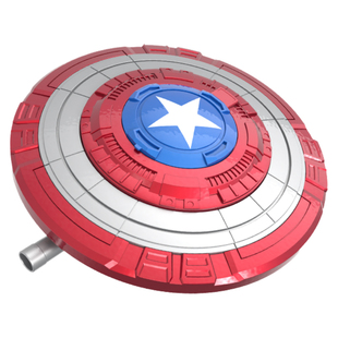 美国电动盾牌队长连发水珠玩具枪水宝宝发射器儿童男孩生日礼物