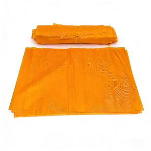 礼品盒内衬黄布/薄绸布绸缎布料金黄色供奉/裁剪黄布衬垫装饰品