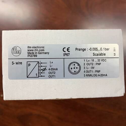 议价全新原装ifm电子压力传感器型号PI2789