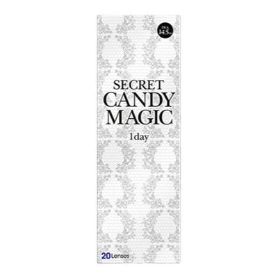 日本直邮Candy magic彩色美瞳隐形眼镜清透百搭裸感水润日抛20片