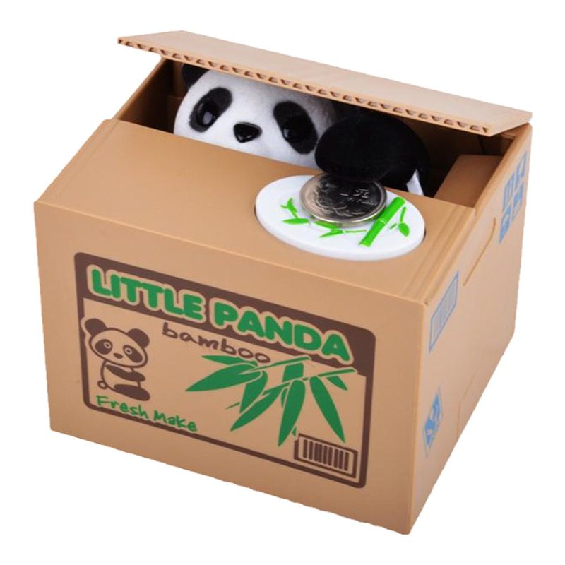 偷钱猫电动硬币儿童储蓄罐