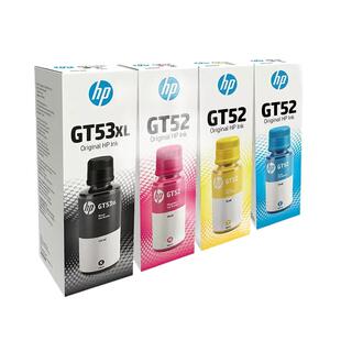 HP惠普原装GT53XL/GT52/GT51墨水黑色彩色适用GT5820 tank 411 510 410 418 519 531 672 725 755 798打印机