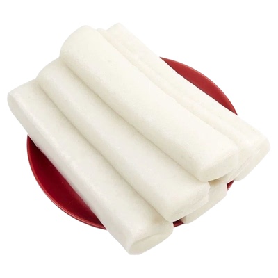 传统手磨手工年糕块装糯米糍粑传统糕点年糕条火锅炒片煮烤非宁波