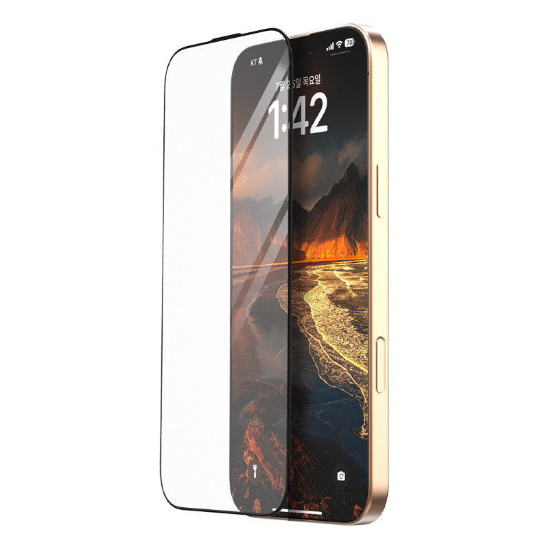 韩国araree高清钢化膜一体镜头膜适用苹果iPhone16/Pro/Max/Plus手机防窥膜分体摄像头贴膜16ProMax