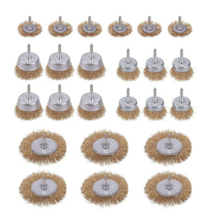 钢丝笔刷工具手动工具抛光刷带柄钢丝刷电磨钢丝刷头笔形钢丝刷