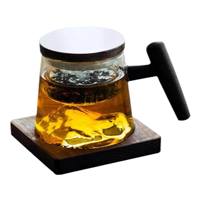 U Mi LIVING · 久仰 | 杯具玻璃杯茶水分离简约泡茶杯观山茶杯具