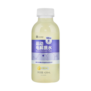 Keep运动电解质水0脂解渴柠檬味420ml*6瓶装
