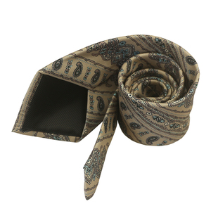 复古印花系列 大花纹个性领带9CM港风文艺休闲油画风莫兰迪色