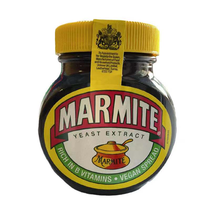 25年新货英国Marmite Yeast Extract马麦酱妈蜜酵母精华味素250g