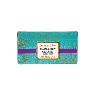 FortnumMason福南梅森经典伯爵茶25包茶包50g/盒装英式红茶小包装