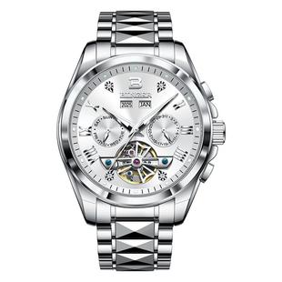 正品宾格男士手表名牌瑞士全自动机械表男防水夜光多功能2026新款