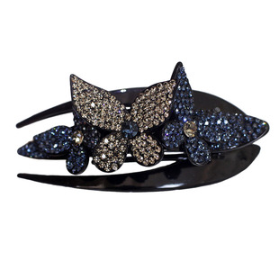 韩国品质发饰奥登大号盘发鸭嘴夹蝴蝶鱼嘴夹一字尖夹抓夹头饰饰品