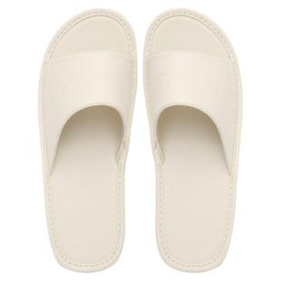 美容院拖鞋高级感办公室试衣间酒店专用待客人高档皮拖鞋定制logo