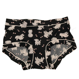 可爱纯欲风少女生冰丝内裤女无痕中腰2026新款性感女士三角裤包臀