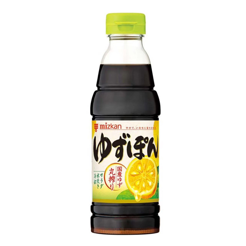 日本进口米滋味滋康经典柑橘醋MIZKAN丸榨柚子醋凉拌醋沙拉调味汁