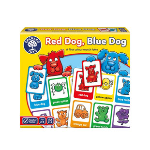 快慢狐英国RedDog BlueDog红狗蓝狗儿童配对记忆早教益智桌游玩具