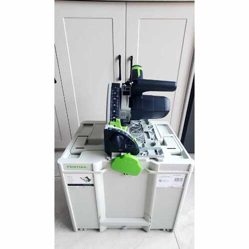 下单前咨询#Makita/牧田 买回未用！费斯托轨道锯ts55febq