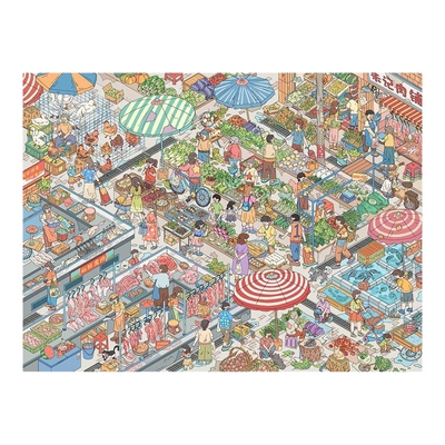 雀麦18.0菜市场造场景贴纸