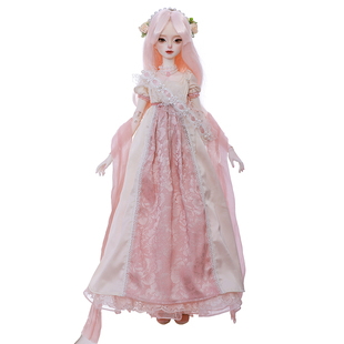 正版四分bjd娃娃宫廷帝政风伊芙玲贵族少女树脂可动玩偶全套礼物