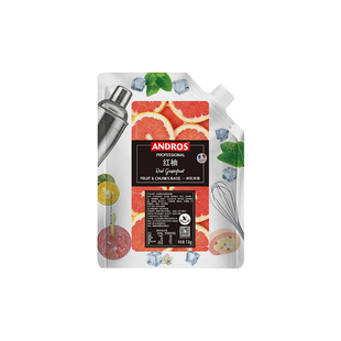 安德鲁红柚颗粒果酱1kg 奶茶冲饮冰沙气泡饮品水果饮料制作原料