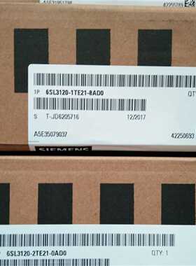 议价原装6SL3120-1TE21-8AD0S120单电机模块600VDC输出3AC400V18A