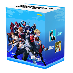 卡游 女神异闻录3 RELOAD月影色纸一整盒 官方正版游戏周边